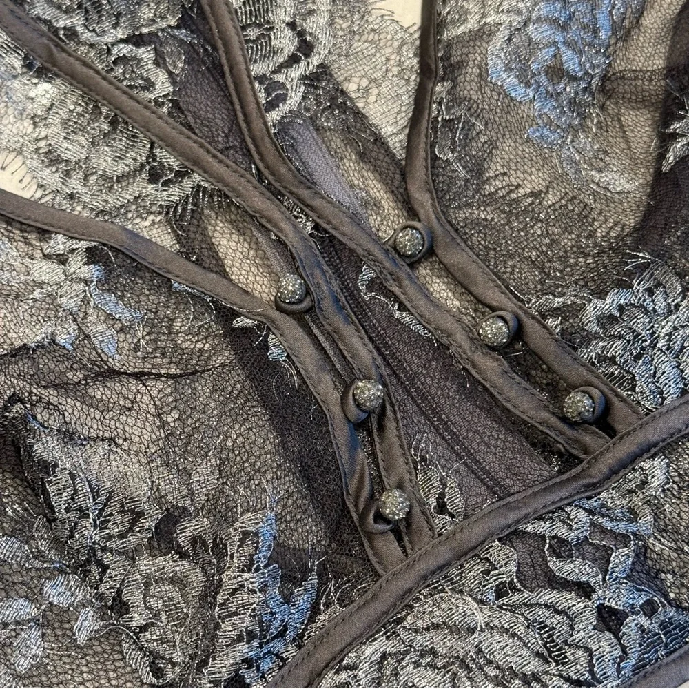 Victoria's Secret Designer Swarovski Crystal Fashion Show 2016 Lace Lingerie Set - Picture 5 of 16